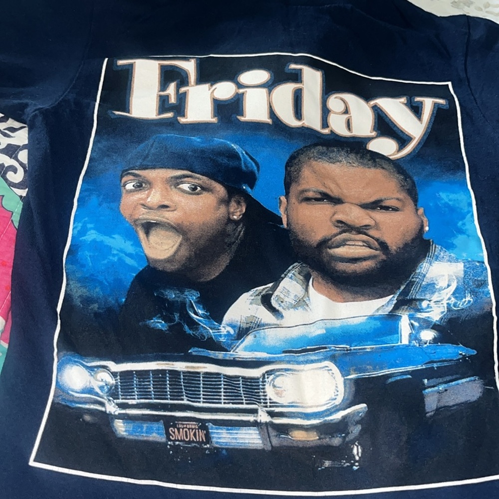 Navy Blue Cotton Shirt